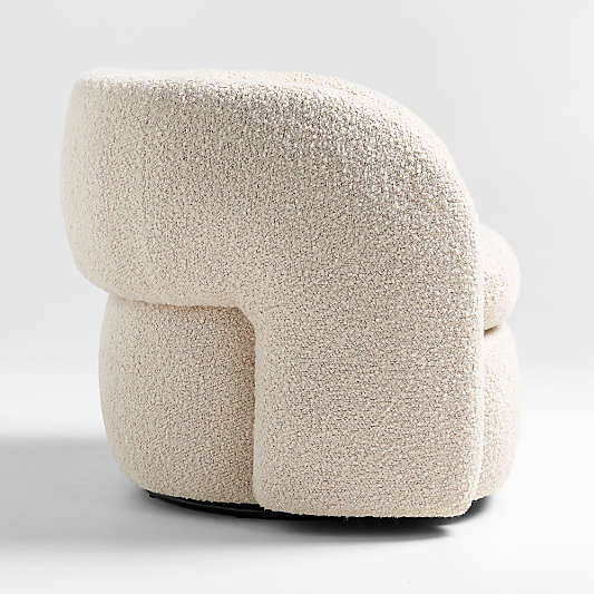 Iso Swivel  Accent Chair by Brigette Romanek