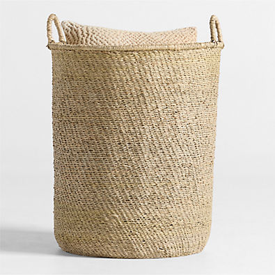 View Nes Large Woven Basket 22" by Brigette Romanek details
