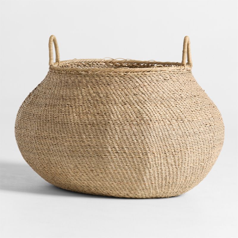 Nes Medium Woven Basket 15" by Brigette Romanek