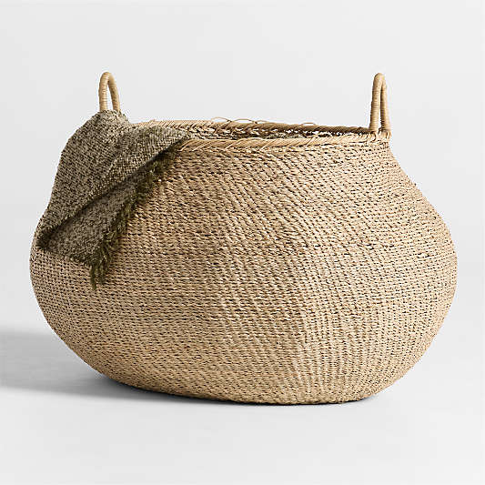 Nes Medium Woven Basket 15" by Brigette Romanek