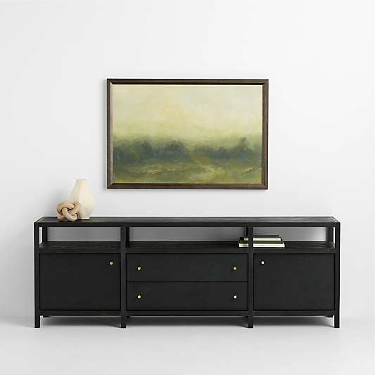 "Meadows I" by Brittney Schulz 48" x 33" Framed Wall Art Print