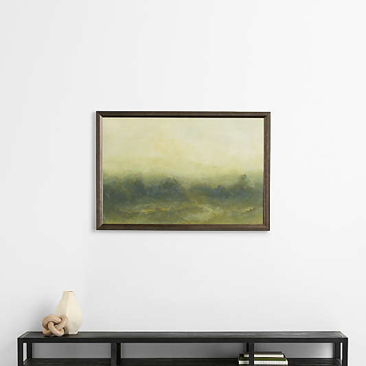 "Meadows I" by Brittney Schulz 48" x 33" Framed Wall Art Print