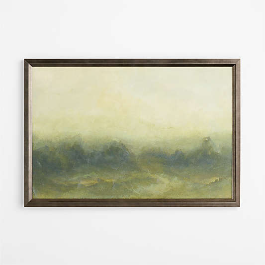 "Meadows I" by Brittney Schulz 48" x 33" Framed Wall Art Print