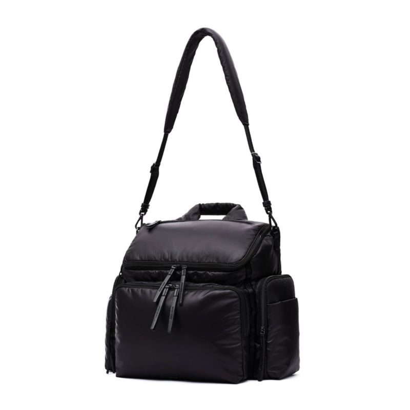 Caraa Large Black Nylon Baby Diaper Bag - image 1 of 4