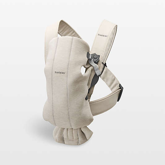 BABYBJÖRN ™ Light Beige Mini 3D Jersey Baby Carrier