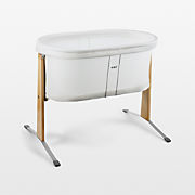Jenny Lind Heirloom Maple Wood Convertible Storage Baby Crib with Toddler Bed Rail