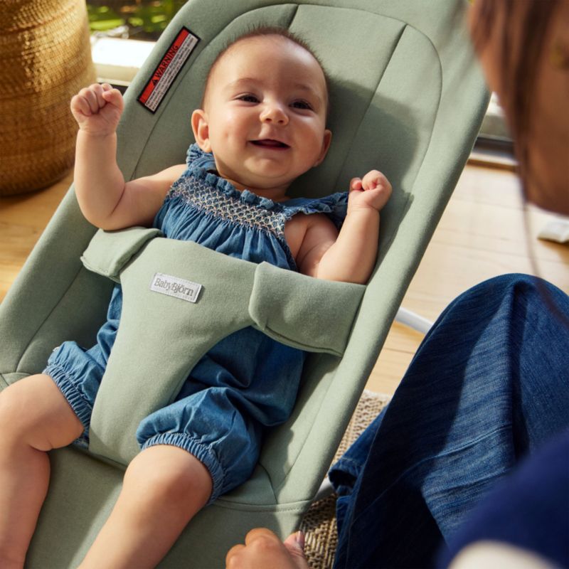 BABYBJÖRN ™ Bouncer Begin Light Green Woven Baby Bouncer Chair - image 1 of 7