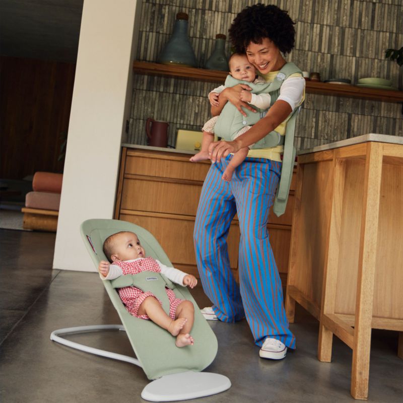 BABYBJÖRN ™ Bouncer Begin Light Green Woven Baby Bouncer Chair - image 2 of 7