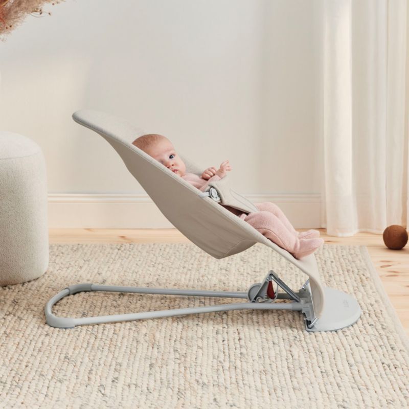 BABYBJÖRN ™ Bouncer Bliss 3D Light Beige Jersey Baby Bouncer Chair - image 1 of 3