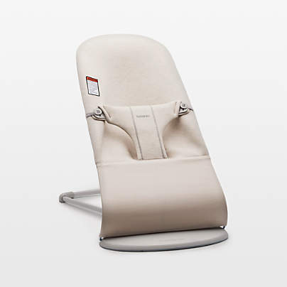 BABYBJÖRN ™ Bouncer Bliss 3D Light Beige Jersey Baby Bouncer Chair