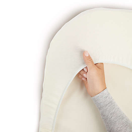 BABYBJÖRN ™ Rocking Cradle Bassinet White Fitted Sheet