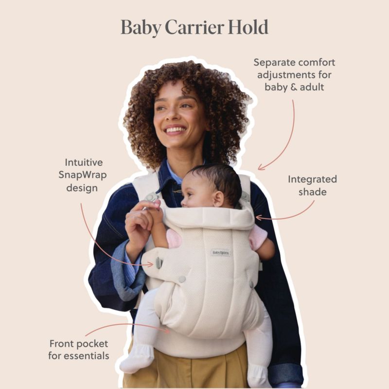 BABYBJÖRN ™ Hold Cream Mesh Baby Carrier - image 5 of 7