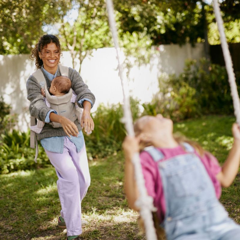 BABYBJÖRN ™ Hold Sand Grey Woven Baby Carrier - image 2 of 7