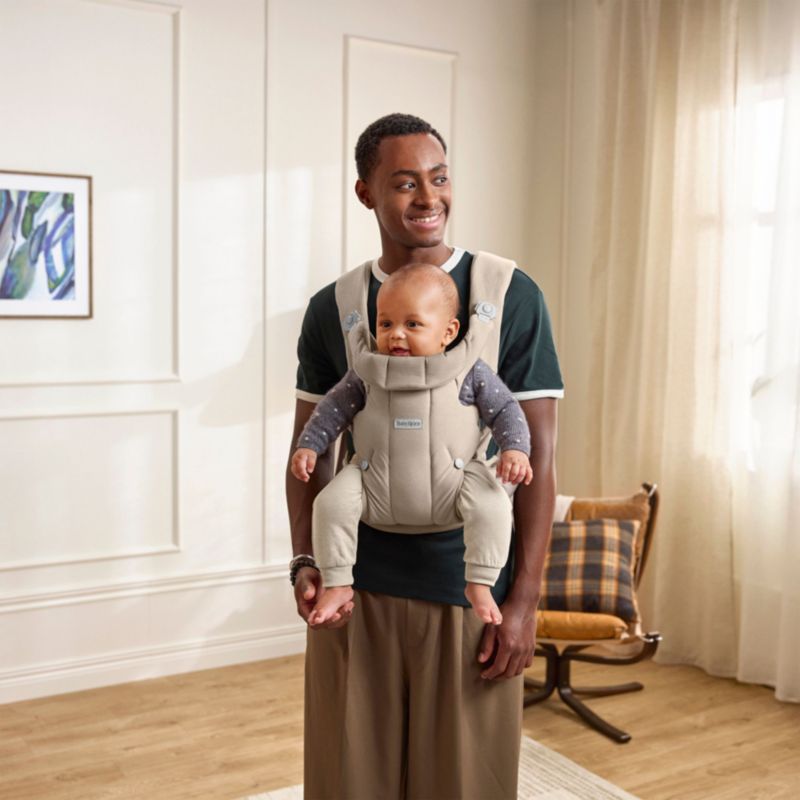 BABYBJÖRN ™ Hold Sand Grey Woven Baby Carrier - image 3 of 7