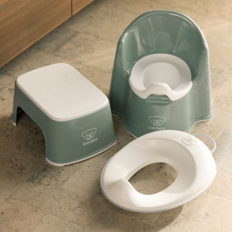 BABYBJÖRN ™ Green and White Potty Training Bundle - image 3 of 4