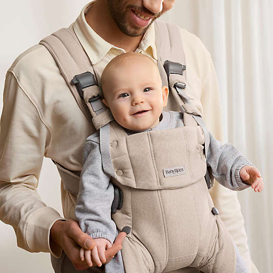 BABYBJÖRN Harmony Light Beige Woven Melange Baby Carrier