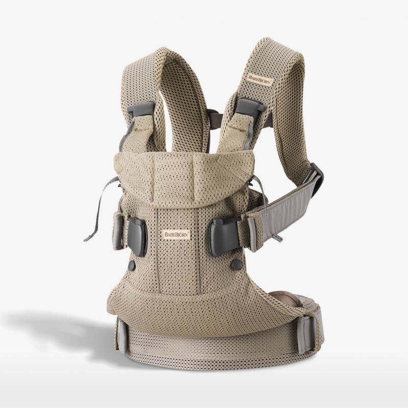 BABYBJÖRN ™ Grey Beige One Air Mini 3D Mesh Baby Carrier