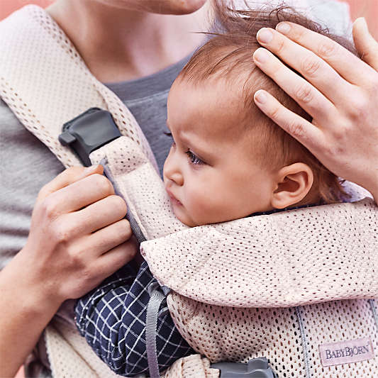 BABYBJÖRN ™ Pearly Pink One Air Mini 3D Mesh Baby Carrier