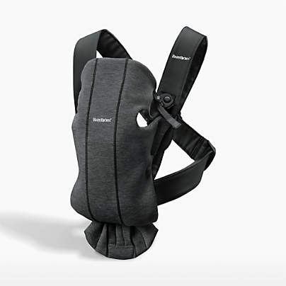 BABYBJÖRN ™ Charcoal Grey Mini 3D Jersey Baby Carrier