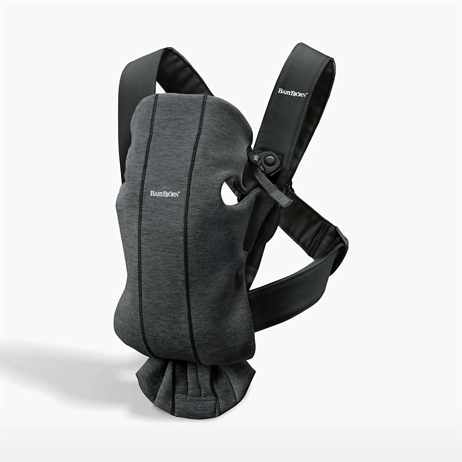 BABY BJÖRN Mini 3D Mesh Charcoal Grey Baby Carrier + Reviews Crate
