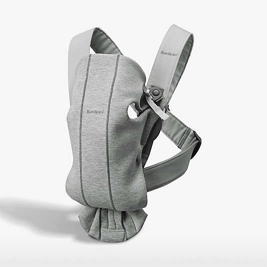 BABYBJÖRN ™ Light Grey Mini 3D Jersey Baby Carrier