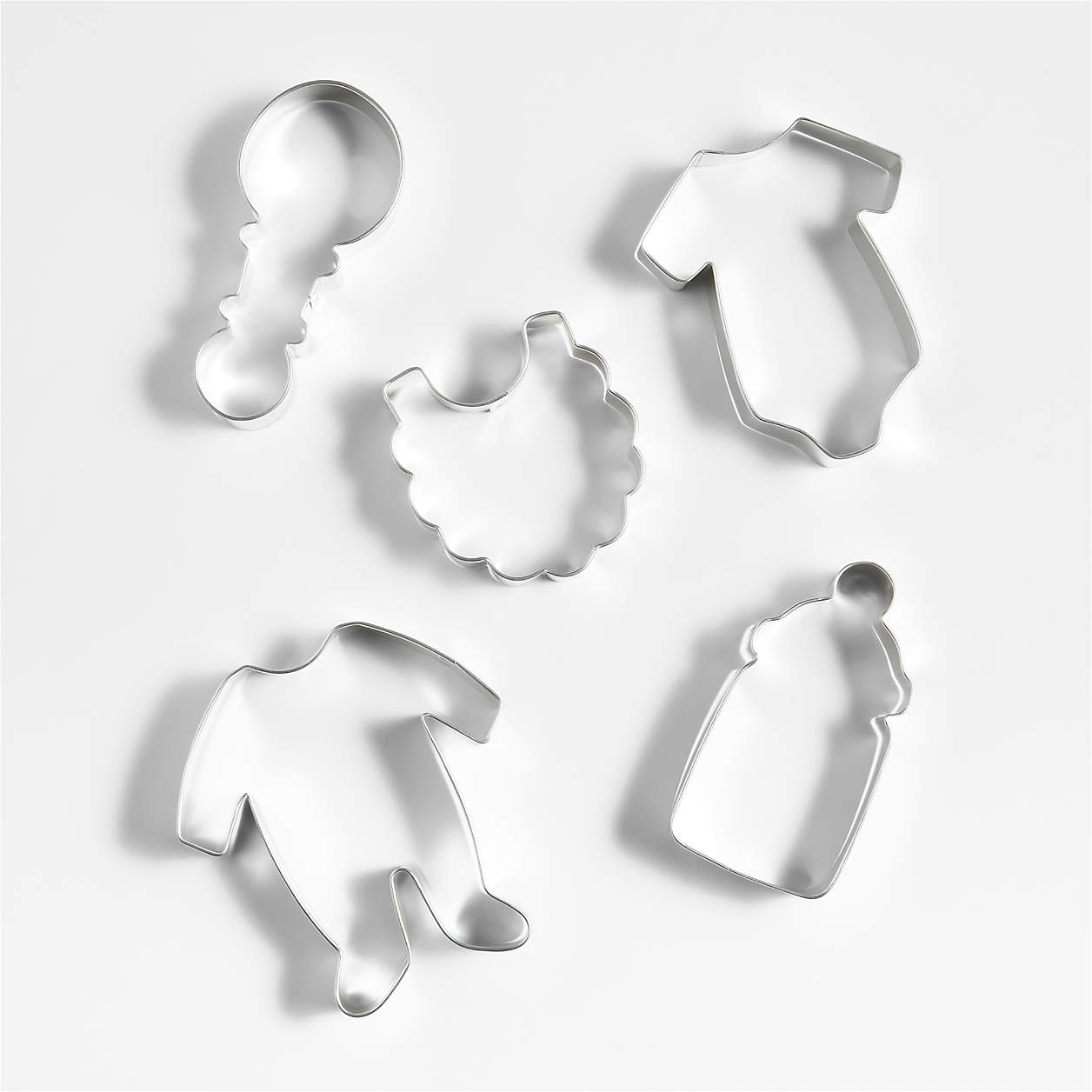Baby Shower Cookie Cutters, Set of 5 Crate & Barrel