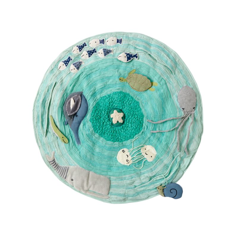 Baby play mat store under the sea