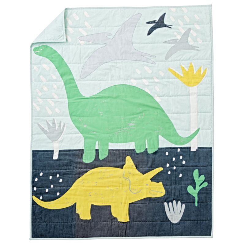 Dinosaur Baby Quilt - image 1 of 2