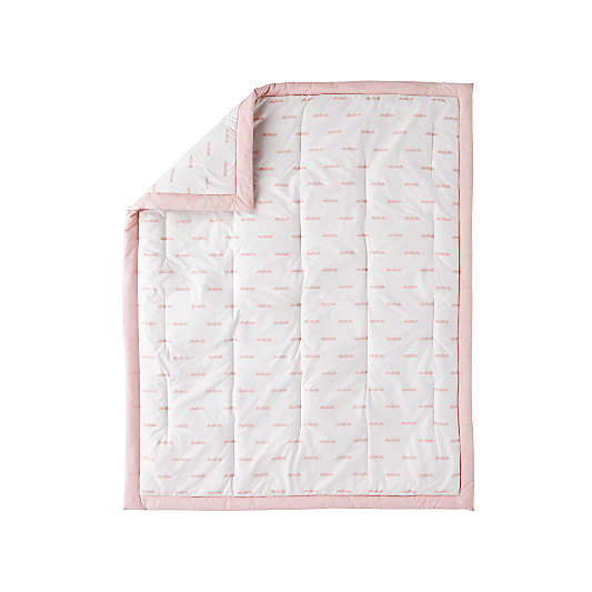 Iconic Pink Clouds Baby Quilt