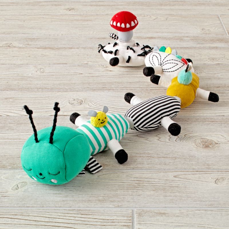 Plush Caterpillar Baby Sensory Toy