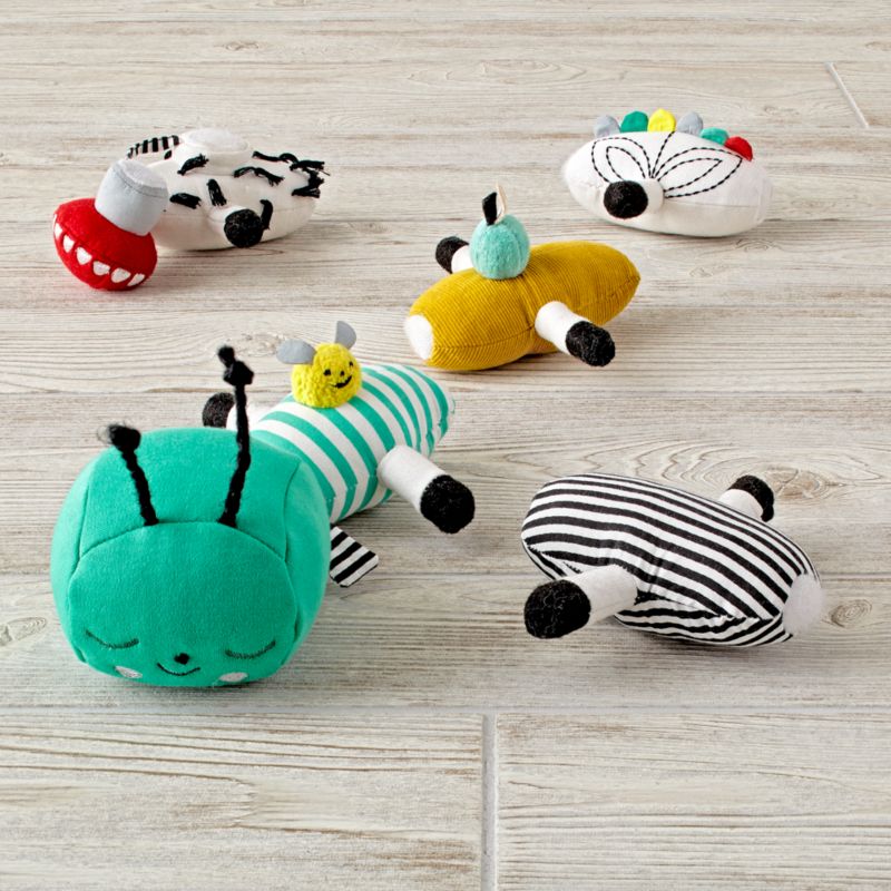 Plush Caterpillar Baby Sensory Toy