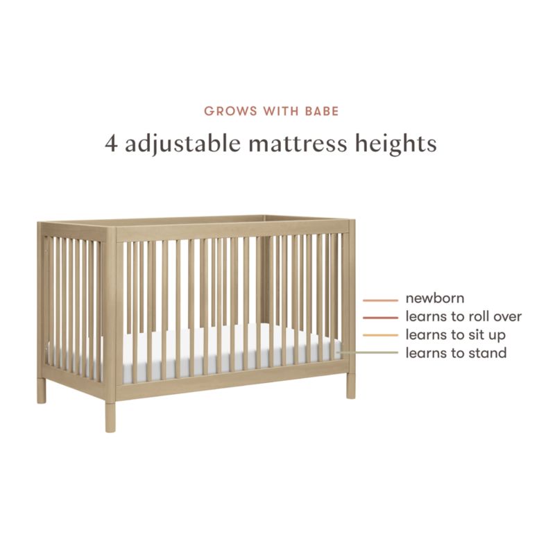 Babyletto Gelato Washed Pine Wood 4-in-1 Convertible Crib - image 5 of 7