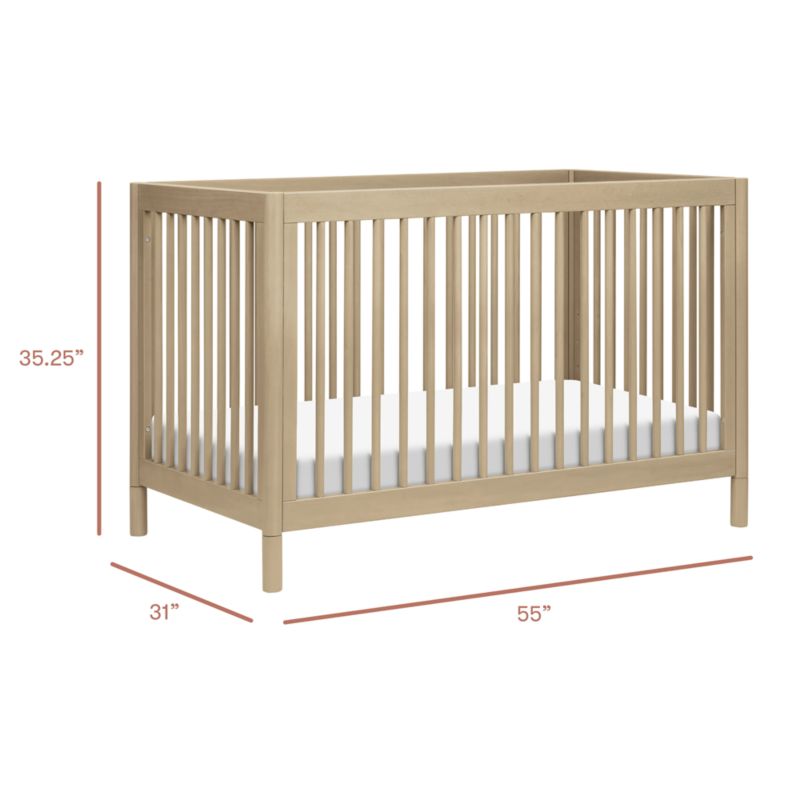 Babyletto Gelato Washed Pine Wood 4-in-1 Convertible Crib - image 6 of 7