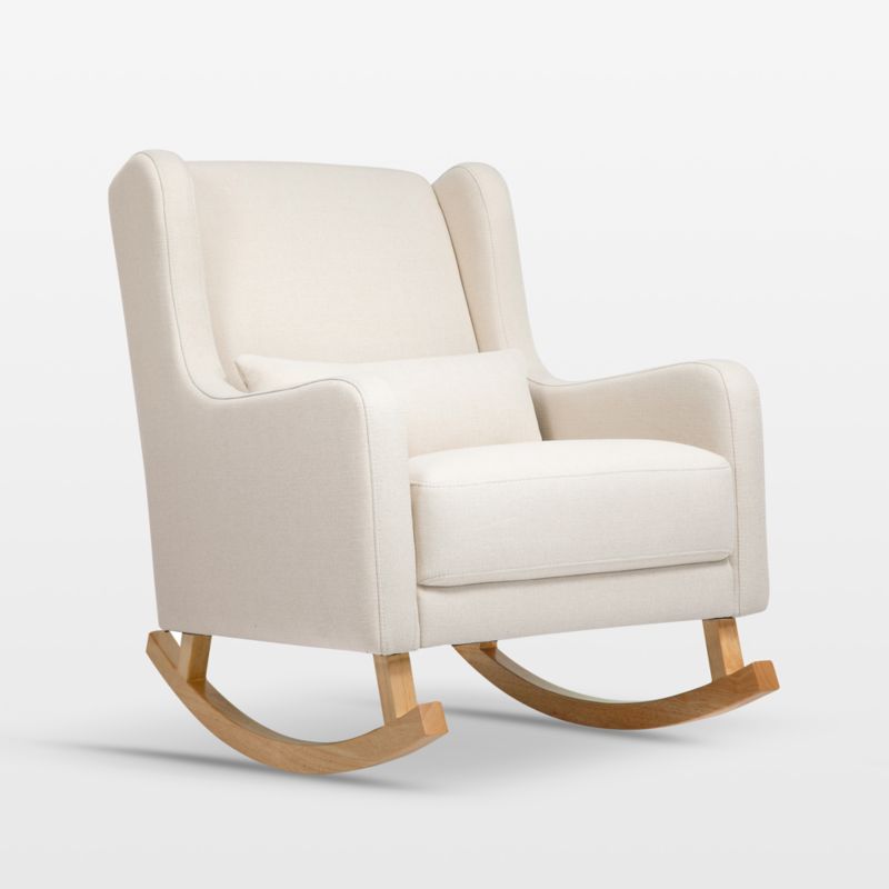 Babyletto Kai Natural Performance Nursery Rocking Chair with Wood Legs - image 0 of 7