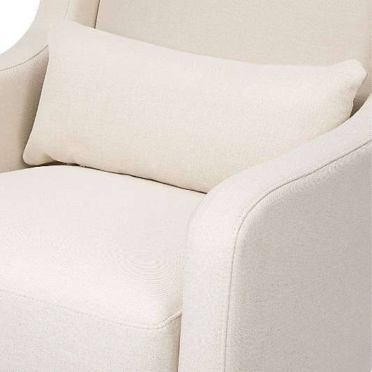 Babyletto Kai Natural Performance Nursery Rocking Chair with Wood Legs