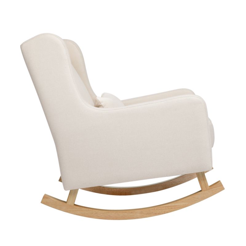 Babyletto Kai Natural Performance Nursery Rocking Chair with Wood Legs - image 2 of 7