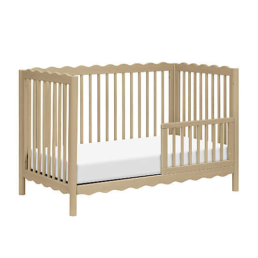 Babyletto Swell Washed Pine Wood 4-in-1 Convertible Crib