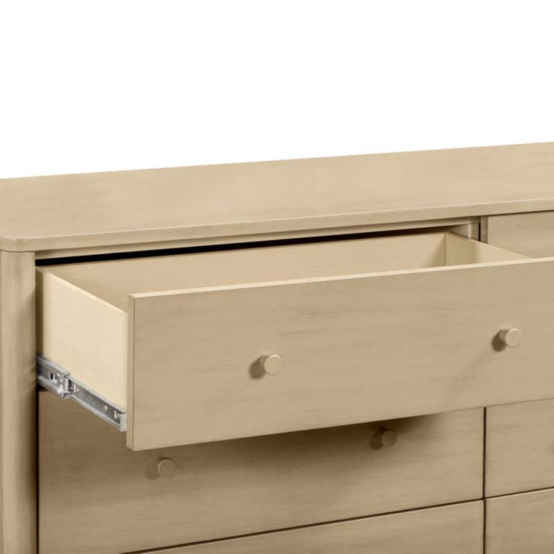 Babyletto Swell Washed Pine Wood Wide 6-Drawer Kids Dresser - image 2 of 4