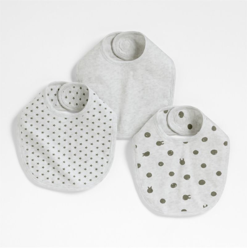 Baby's First Organic Jersey Baby Bibs