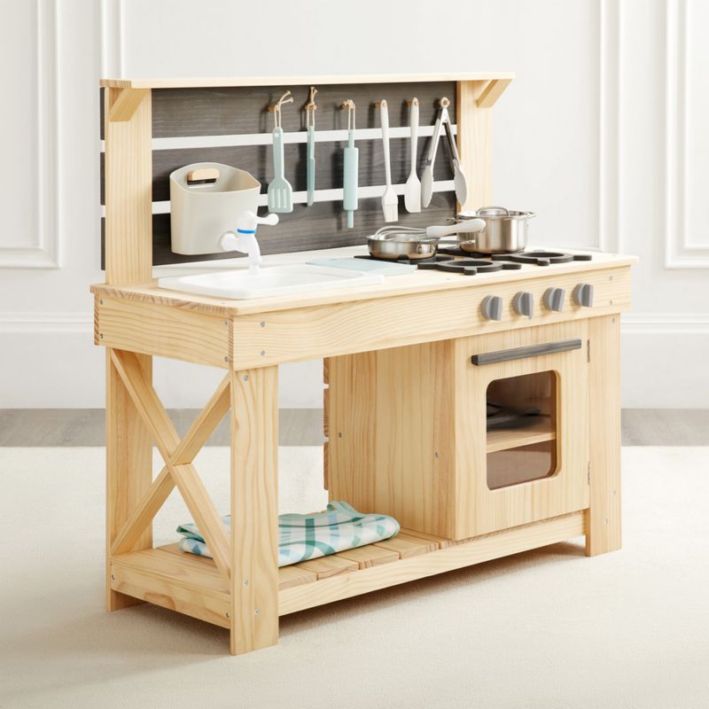Wonder & Wise by Asweets Backyard Chef Mud Kitchen Toddler Activity Toy - image 3 of 8