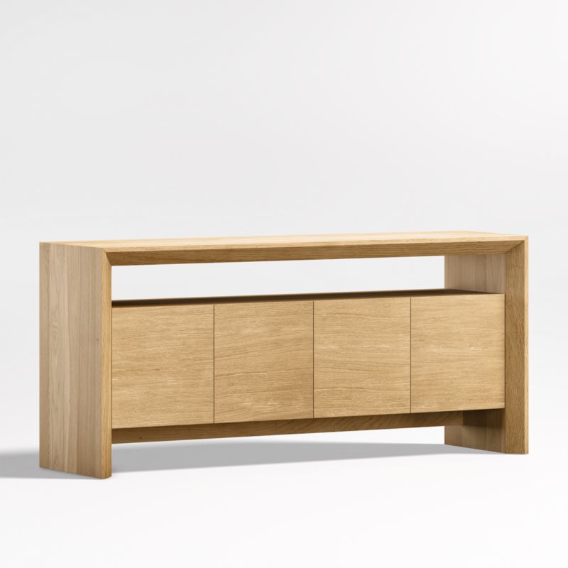 Baja Natural Oak 72" Media Console - image 5 of 10