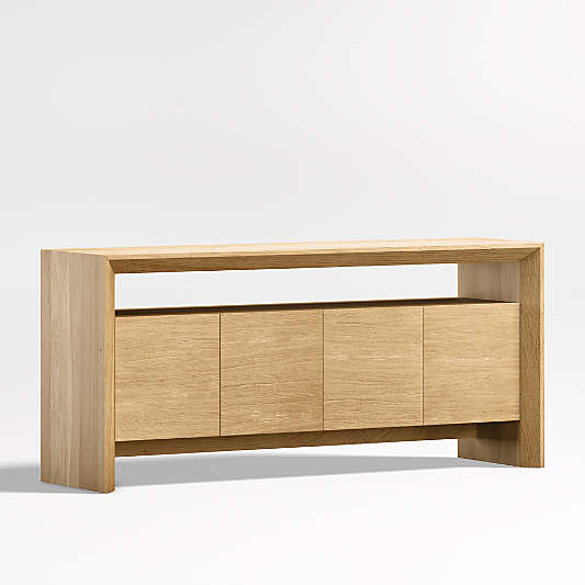 Baja Natural Oak 72" Media Console