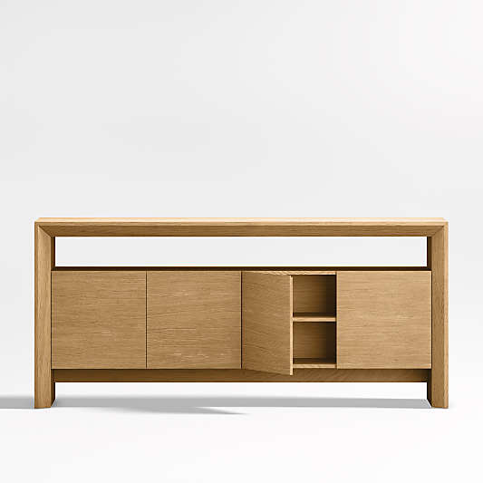 Baja Natural Oak 72" Media Console