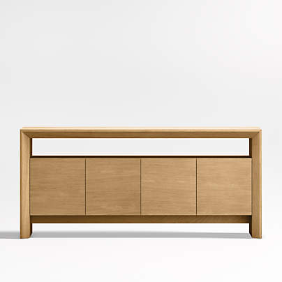 Baja Natural Oak 72" Media Console