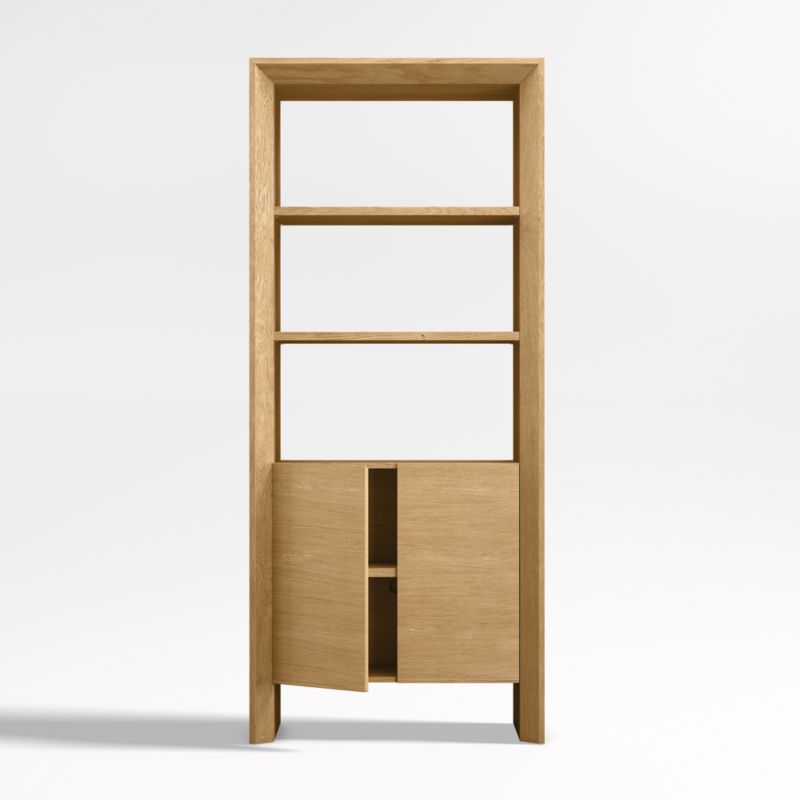 Baja Natural Storage Bookcase - image 9 of 14