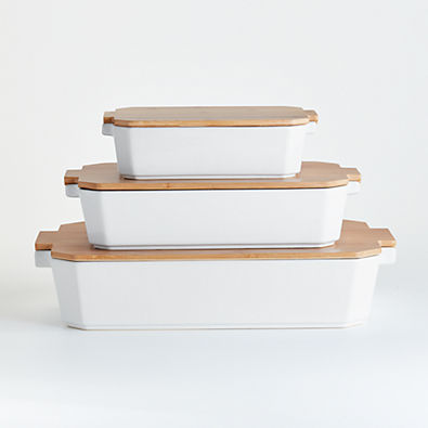 View Baking Dishes with Bamboo Lids details