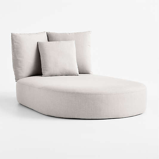 Replacement Bali Cast Silver Sunbrella ® Outdoor Chaise Daybed Cushion