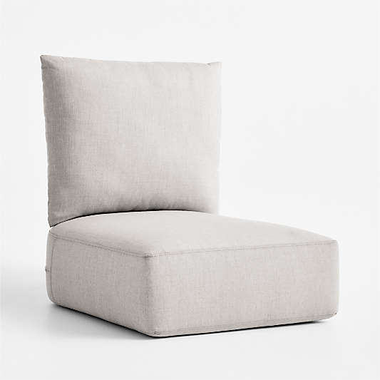 Replacement Bali Cast Silver Sunbrella ® Outdoor Lounge Chair Cushion