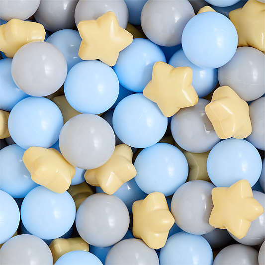 Baby and Toddler Blue and Stars Ball Pit Balls