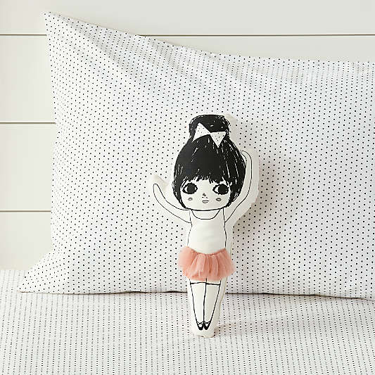 Ballerina Throw Pillow